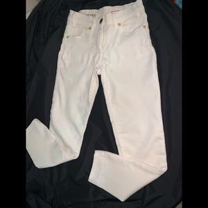 Crewcuts girls runaround white denim jeans 🔆